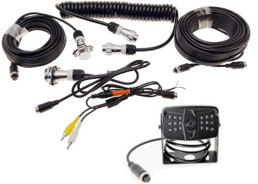 Heavy Duty 5th Wheel, Trailer, Camper Camera Kit for Lockpick and Universal Monitor Applications