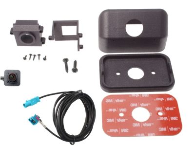 Fixed Mount Relocation kit for factory tailgate camera fits 2024 Ford Ranger W/360 view-Camera included