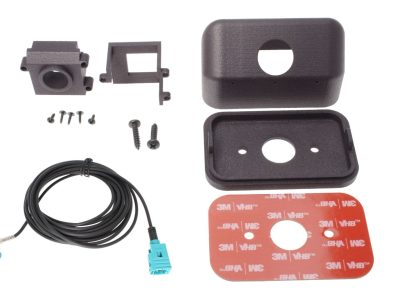 Fixed Mount Relocation kit for factory tailgate camera fits 2023-25 Ford® Super Duty w/360 view