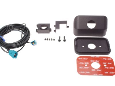 Fixed Mount Relocation kit for factory tailgate camera, Fits Select 2019-2025 GM® Trucks