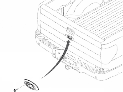 Plug & Play Replacement Camera Kit Compatible with 2008-2014 F150, Includes housing and emblem